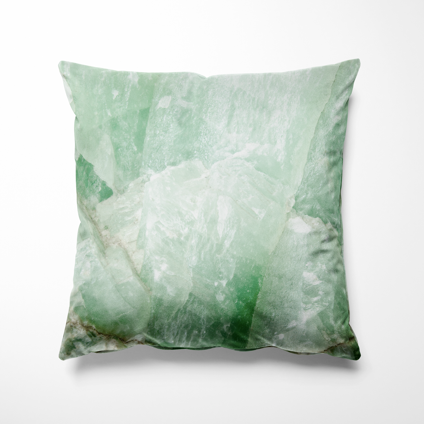 翡翠天然石柄クッション-Light Green Jade【IIRIDO (イリド)- 石のない石屋】