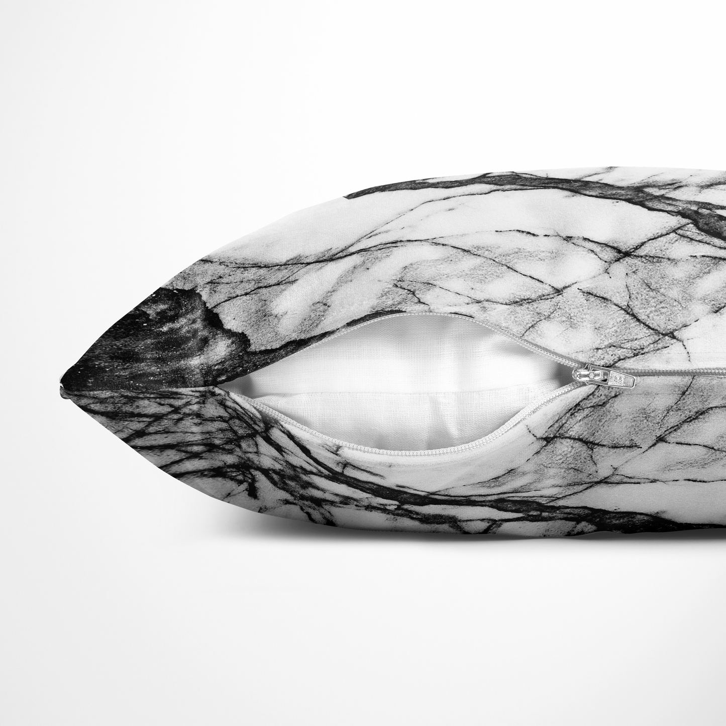 大理石天然石柄クッション-White Marble【IIRIDO (イリド)- 石のない石屋】