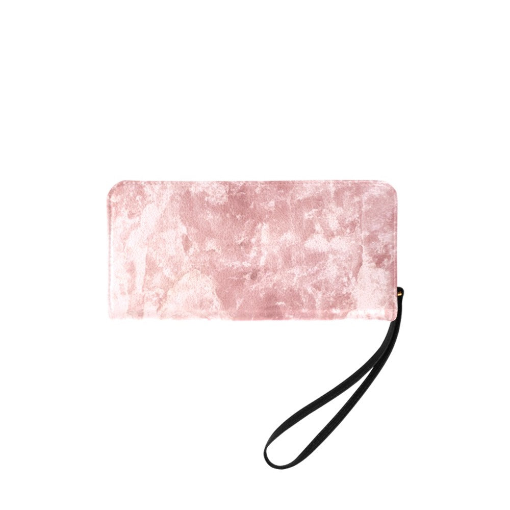 ローズクォーツ クラッチウォレット - Pink Rose Quartz